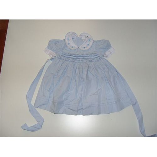 Robe Popeline Coton Bleu Clair Chicaboo