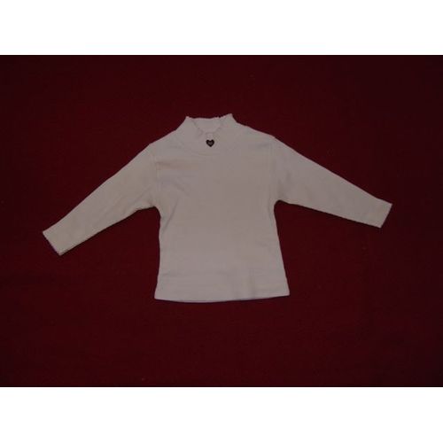 T-Shirt Coton Rose Pâle Lili Gaufrette