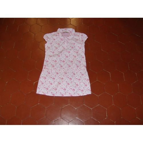 Robe Chemisier Popeline Coton Imprimé Children Tex