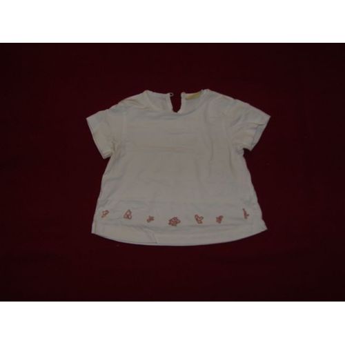 T-Shirt Coton Blanc Sergent Major