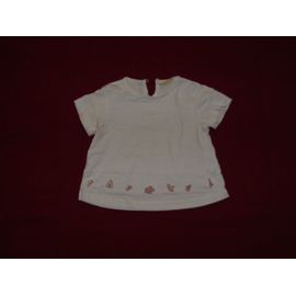 T-Shirt Coton Blanc Sergent Major