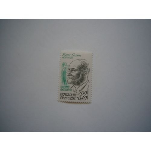 Timbre Rene Cassin N°2283