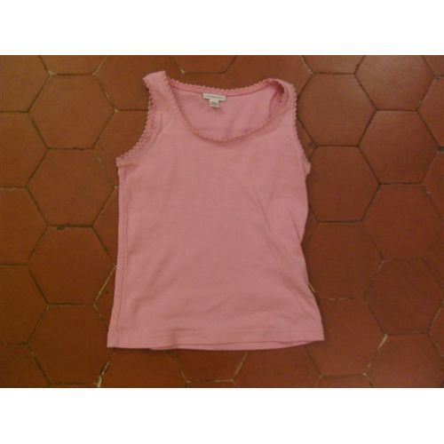 Débardeur Jersey Coton Rose Vertbaudet