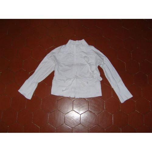 Gilet Coton Blanc Benetton
