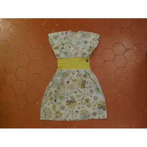 Robe Voile Coton Imprimé Yachting
