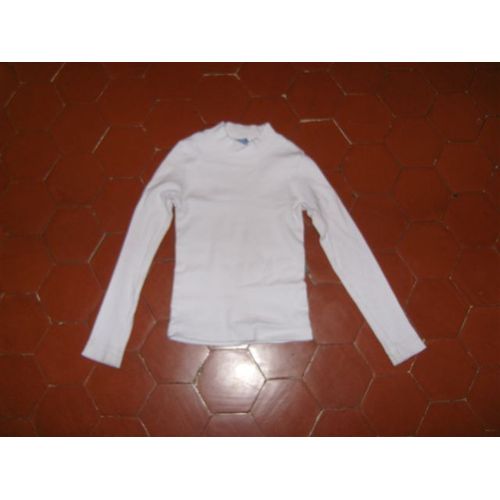 T-Shirt Coton Blanc Cyrillus