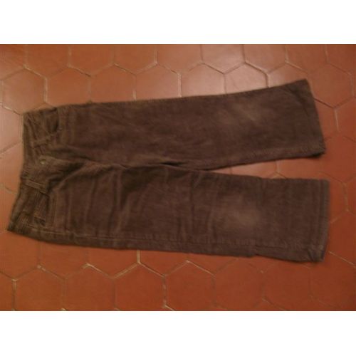 Pantalon Velours Marron Cyrillus