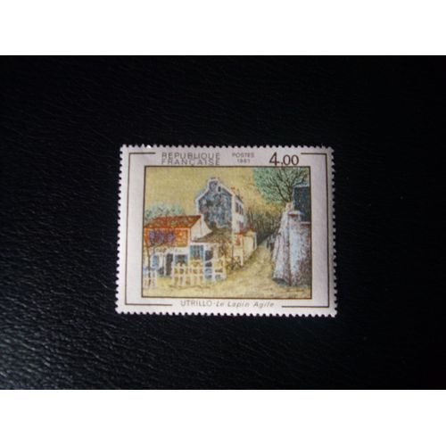 Timbre Maurice Utrillo N°2297