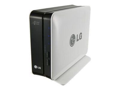 LG N1T1 - Serveur NAS - 1 To - SATA 3Gb/s - HDD 1 To x 1 - graveur de DVD x 1 - Gigabit Ethernet