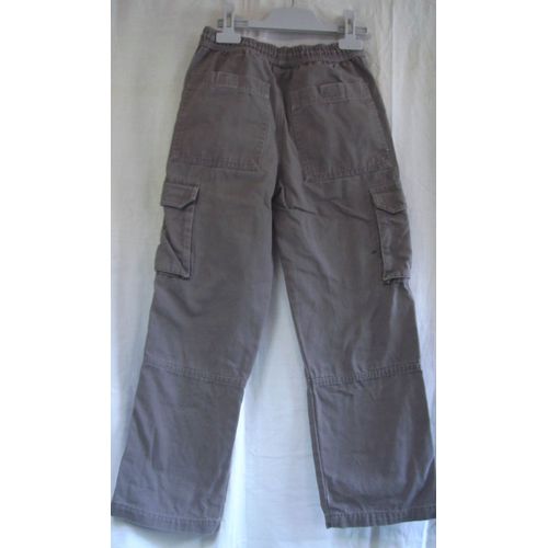 Pantalon "Jean" Gris Taille 8 Ans /126 Cm
