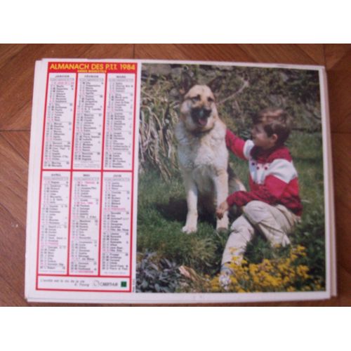 Almanach Des Ptt - 1984