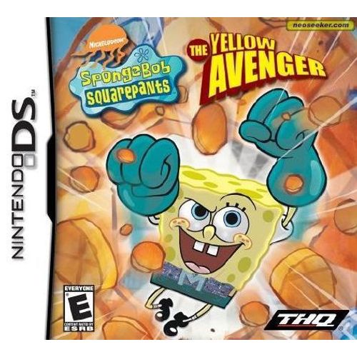 Spongebob Squarepants (Bob L'éponge) The Yellow Avenger (Import) Nintendo Ds