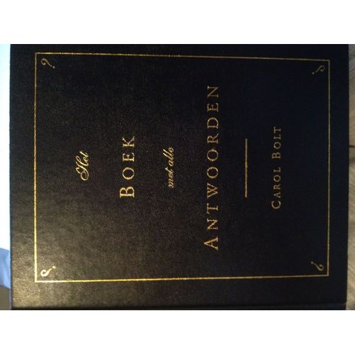 Het Boek Met Alle Antwoorden - Geb / Druk 27