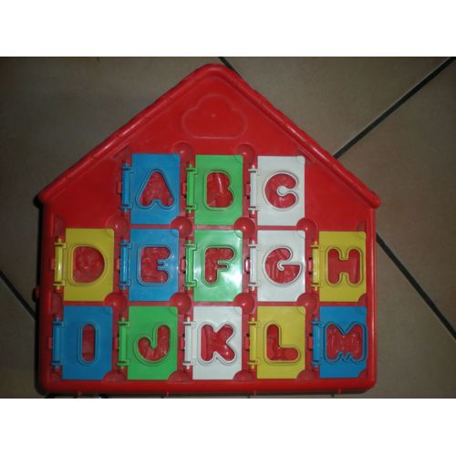 Maison Moule Pâte À Modeler Alphabet