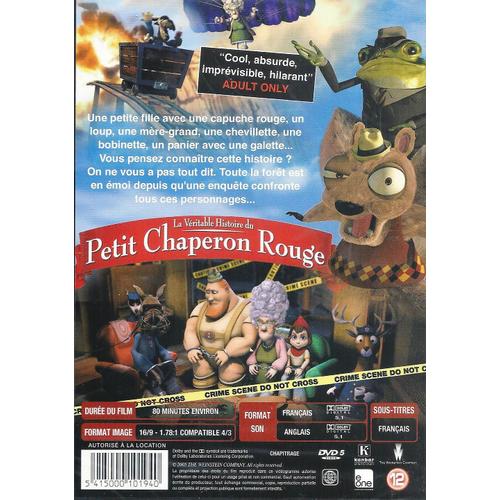 La Véritable histoire du petit chaperon rouge en Blu Ray : La