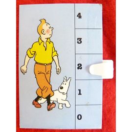 Tintin Et Le Totem Dhor - Carte Curseur Tintin