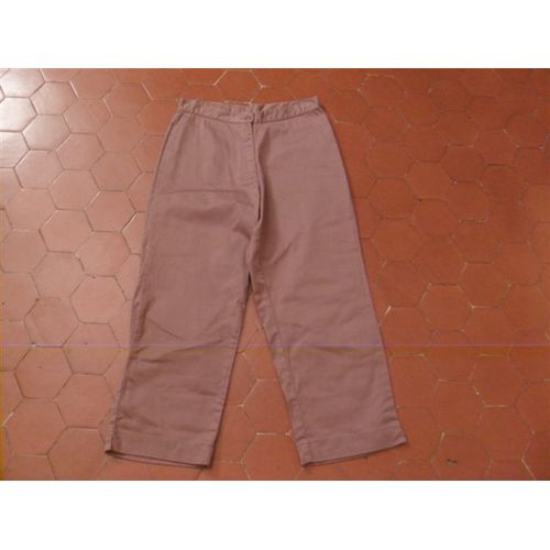 Pantacourt Taupe Blanche Porte