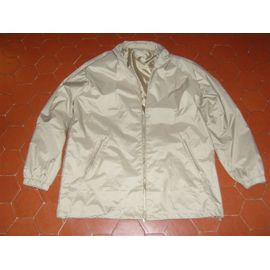 Coupe-Vent Imperméable Beige Blanche Porte