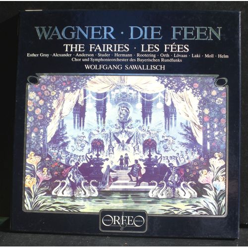 Wagner Die Feen Sawallisch 83 Esther Gray  Kurt Moll  Linda Esther Gray  Karl Lövaas  K.Laki...