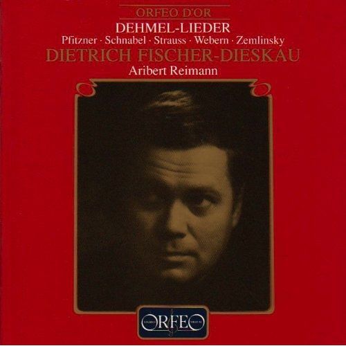Lieder D'apres Dehmel Fischer-Dieskau, Bar. & Riemann, Piano
