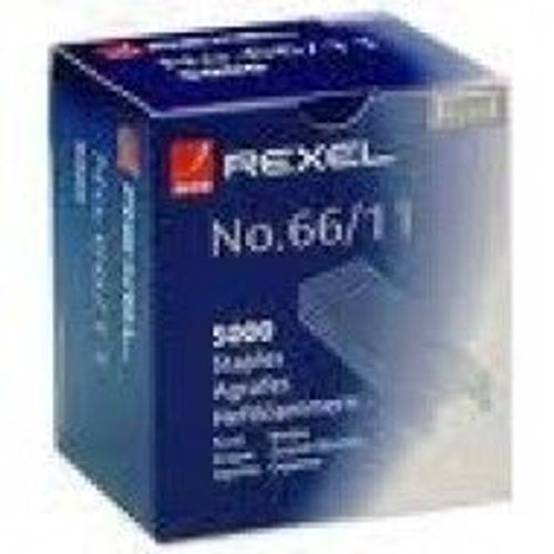 Rexel No 66/11 Agrafes Capacité 70 Feuilles, Pack De 5000