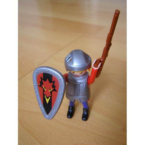 Figurine Playmobil Du Dragon Rouge Avec Armes