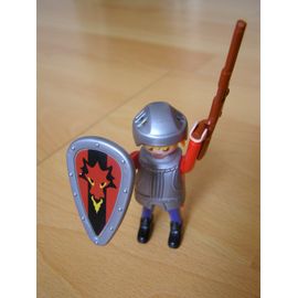 Figurine Playmobil Du Dragon Rouge Avec Armes