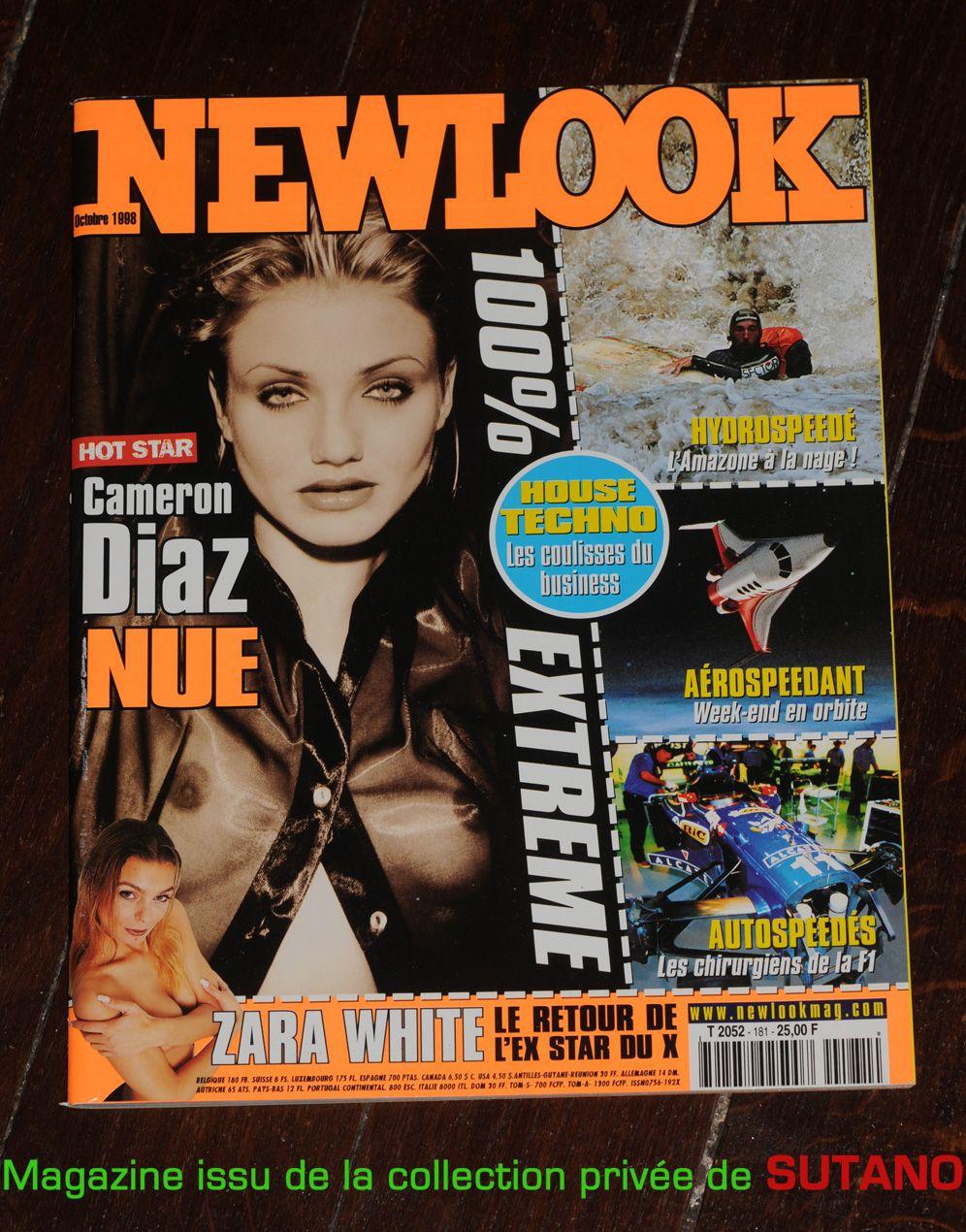 Newlook 181 01-10-1998 Cameron diaz nue zara white Mike horn camel trophy  tourisme spacial techno