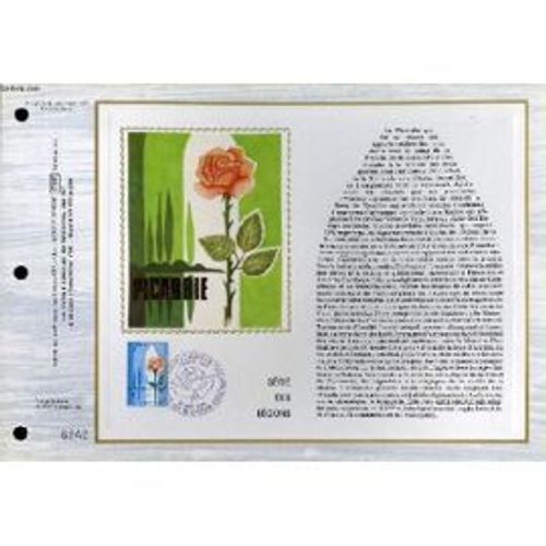 Feuillet Premier Jour "Picardie" 1975