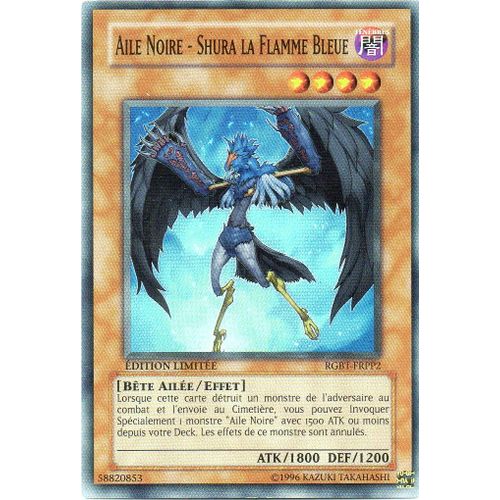 Carte Yu-Gi-Oh! "Aile Noire - Shura La Flamme Bleue" Super Rare Rgbt-Frpp2