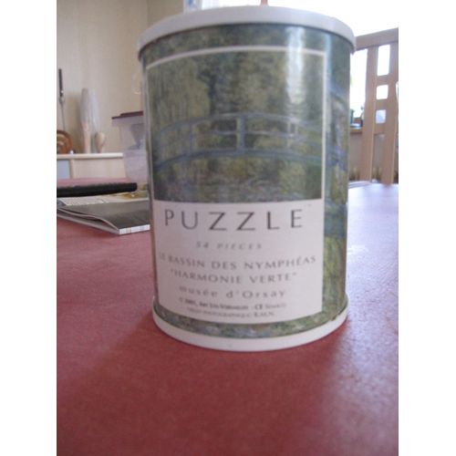 Puzzle Le Bassin Des Nymphéas "Harmonie Verte"