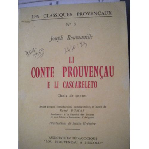 Li Conte Provençau E Li Cascareleto