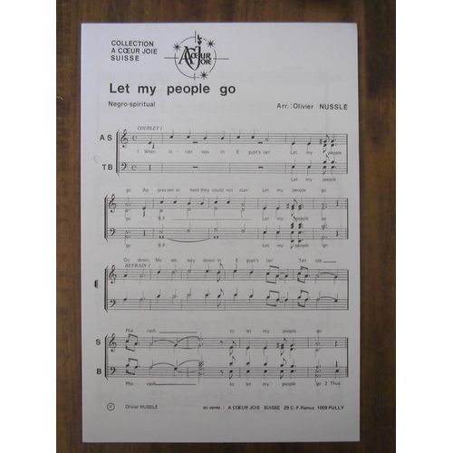 Let My People Go / My Lord What A Morning