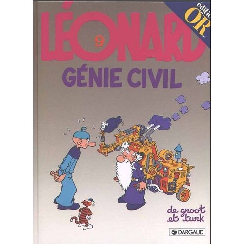 Léonard Tome 9 Génie Civil "Édition En Or"