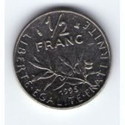 Lot De 5 Pièces De 50 Centimes Semeuse 1995
