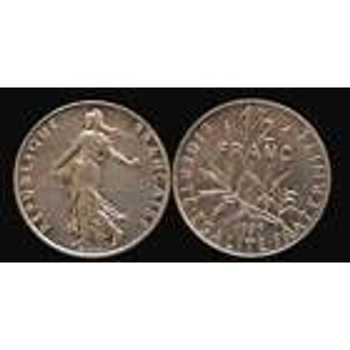Lot De 2 Pièces De 50 Centimes Semeuse 1997