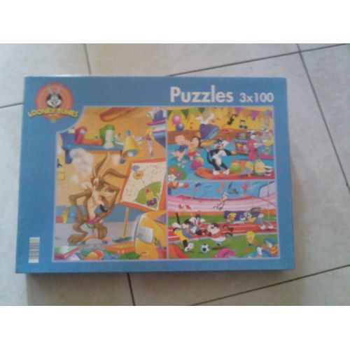 3 Puzzles Looney Tunes