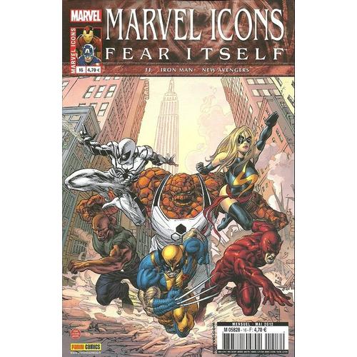 Marvel Icons N° 16 ( Fear Itself ) : " Ascension " ( F.F. / Iron Man / New Avengers )