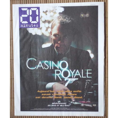 Publicité Pour La Sortie Du Dvd "Casino Royale"