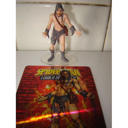 Spiderman Tower Of Power : Figurine  De Carrion + Sa Carte