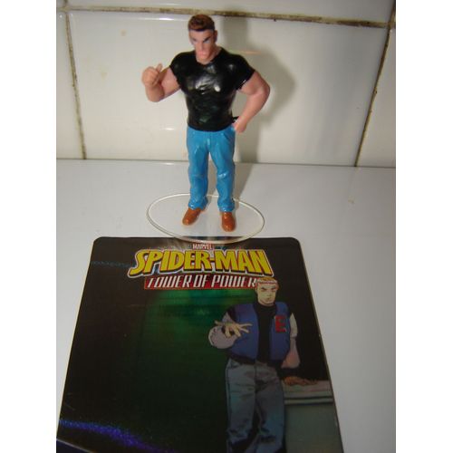 Spiderman Tower Of Power : Figurine  De Flash T. + Sa Carte