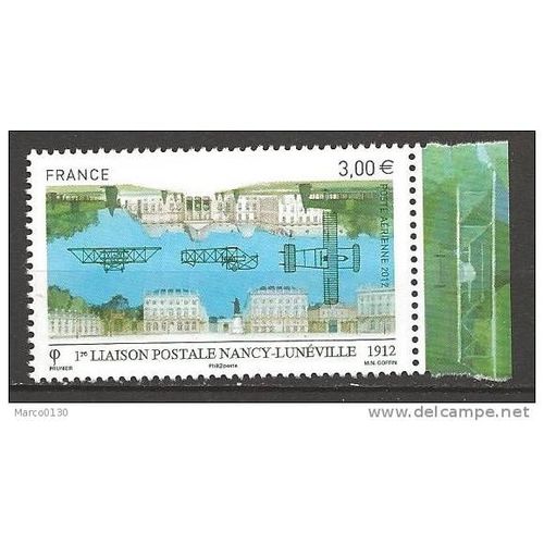 Poste Aérienne, Liaison Postale Nancy-Lunéville, 2012, Le Timbre Avec Marge