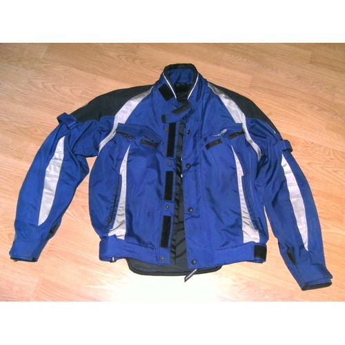 Blouson De Moto Bering Bleu Et Noir Hiver/Été - Taille M (Soit 38/40)