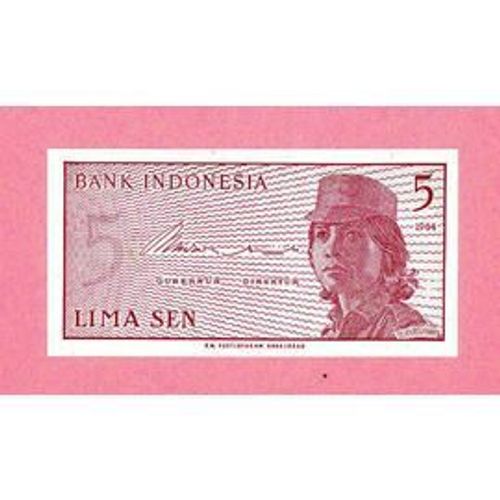 5 Lima Sen Bank Indonesia 1964