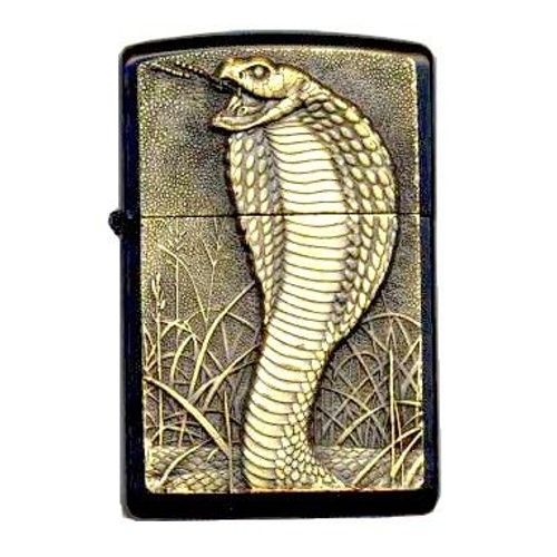 Briquet Tempête À Essence (Réplique De Zippo) - Cobra En Relief -