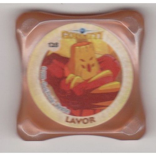 Waps Gormiti 2009:  "Lavor" (N°128) Orange.