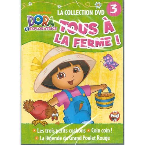 Dora L'exploratrice - Tous A La Ferme - La Collection Dvd N°3