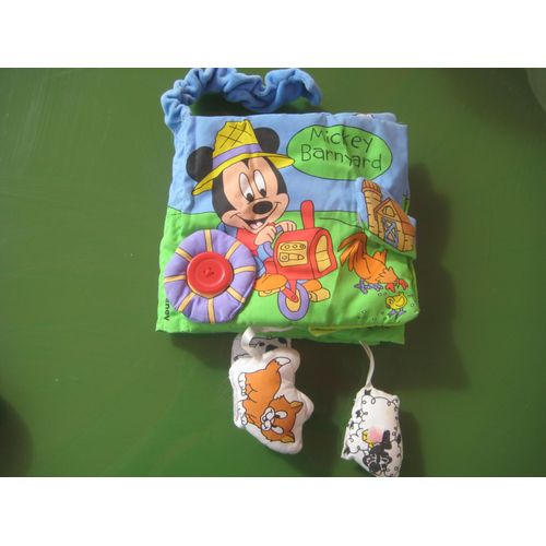 Livre D'éveil Mickey Branyard Disney 18 Cm