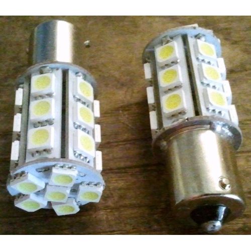 Paire De Ba15s 24 Leds Smd5050