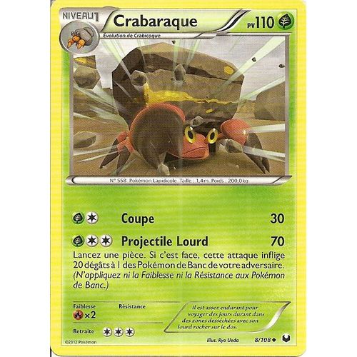 Crabaraque 8/108 - Explorateurs Obscures